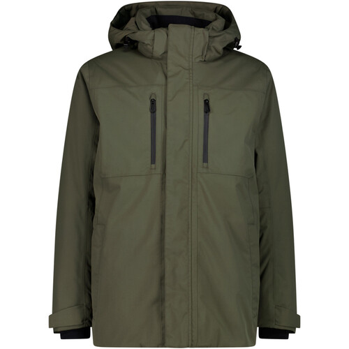 CMP MAN PARKA ZIP HOOD verde