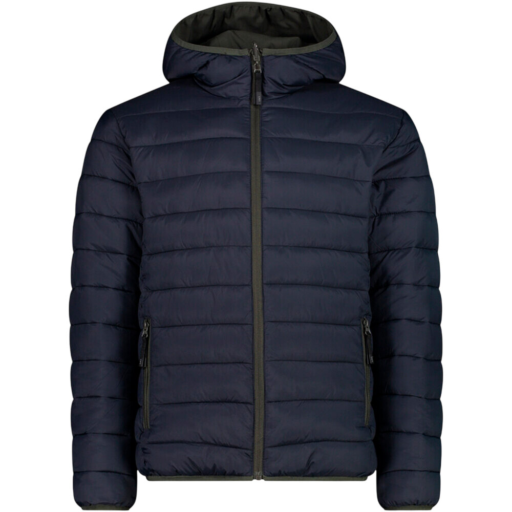 Cmp chaqueta impermeable insulada hombre MAN REVERSE JACKET FIX HOOD NEGRO 03
