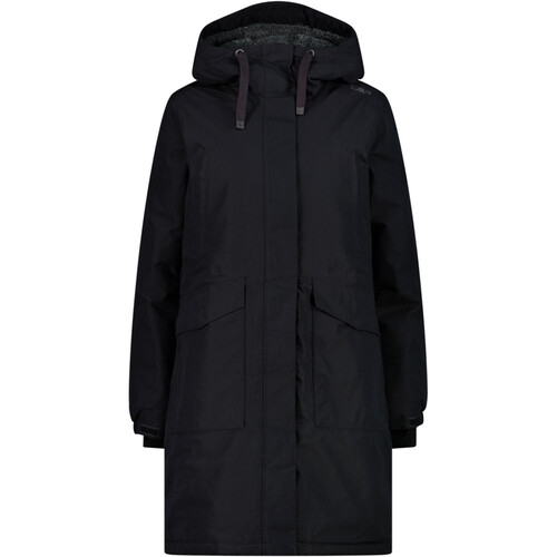 Cmp chaqueta impermeable insulada mujer WOMAN COAT FIX HOOD GRIS