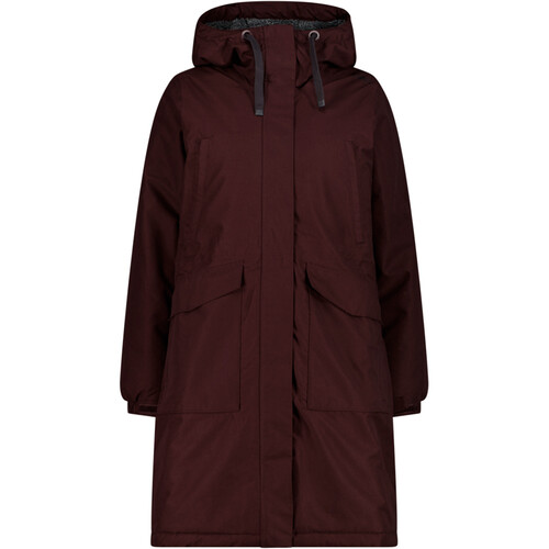 Cmp chaqueta impermeable insulada mujer WOMAN COAT FIX HOOD MORADO