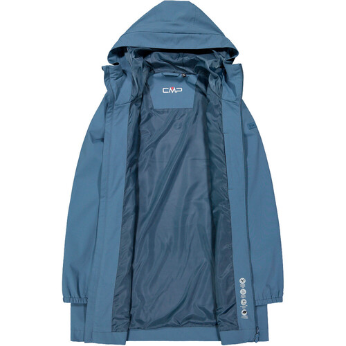 CMP WOMAN JACKET FIX azul