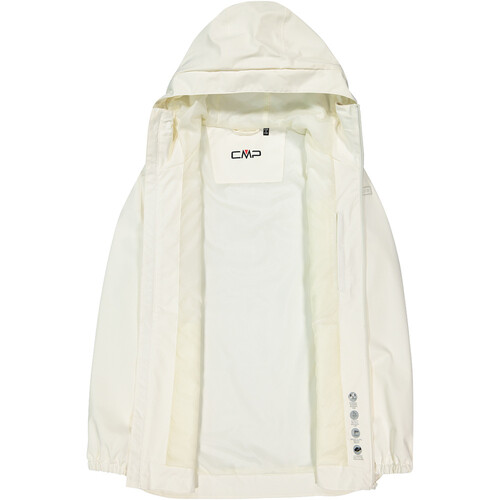 CMP WOMAN JACKET FIX HOOD blanco