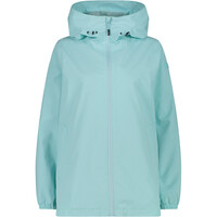 Cmp chaqueta impermeable insulada mujer WOMAN JACKET FIX HOOD VERDE vista frontal