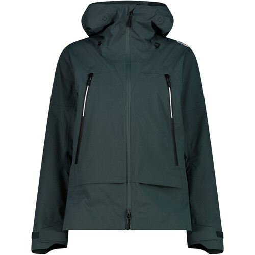 CMP WOMAN JACKET FIX HOOD verde