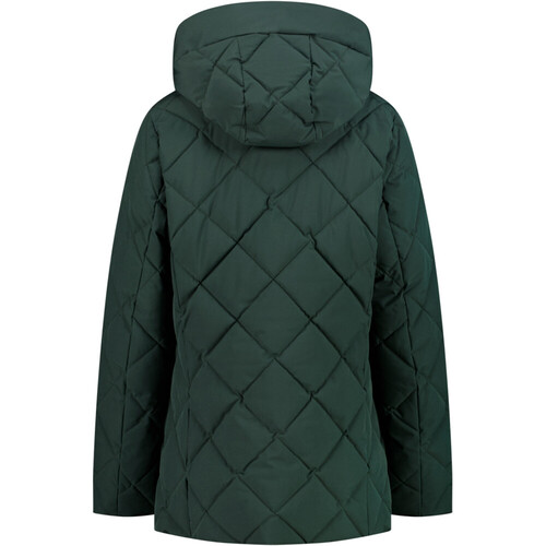 CMP WOMAN JACKET FIX HOOD verde