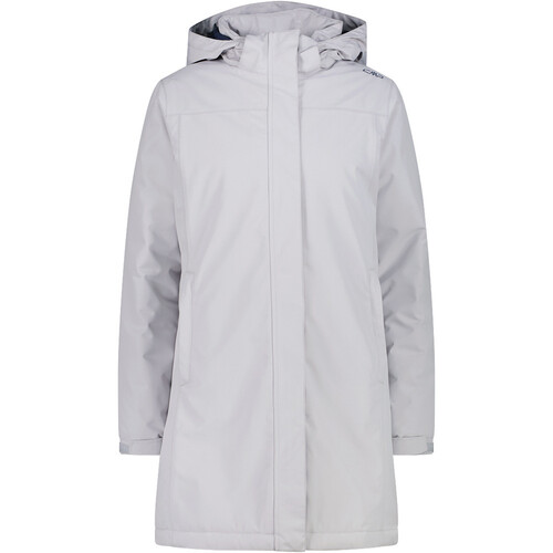 Cmp chaqueta impermeable insulada mujer WOMAN PARKA ZIP HOOD GRIS