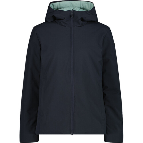 CMP WOMAN REVERSE JACKET FIX HOOD negro