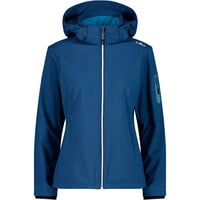 Cmp chaqueta impermeable insulada mujer WOMAN ZIP HOOD JACKET AZUL vista frontal