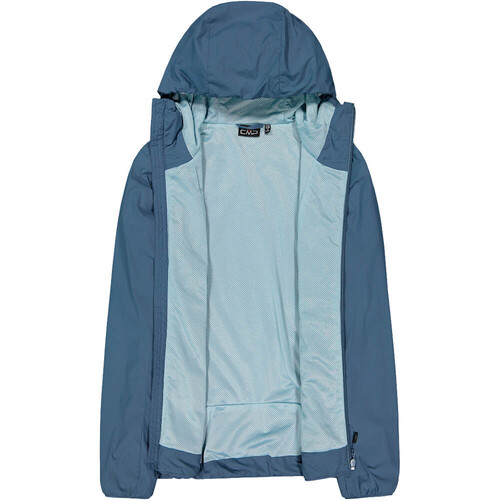 CMP WOMAN JACKET FIX HOOD azul