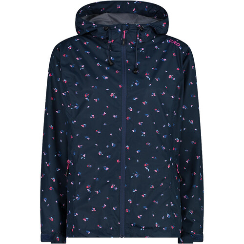 CMP WOMAN JACKET FIX HOOD azul