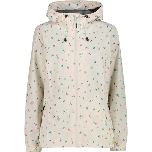CMP WOMAN JACKET FIX HOOD marron