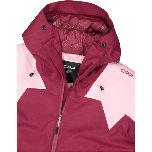 Cmp chaqueta impermeable mujer WOMAN JACKET FIX HOOD ROSA