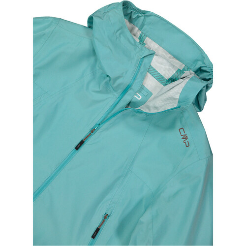 Cmp chaqueta impermeable mujer WOMAN JACKET FIX HOOD VERDE
