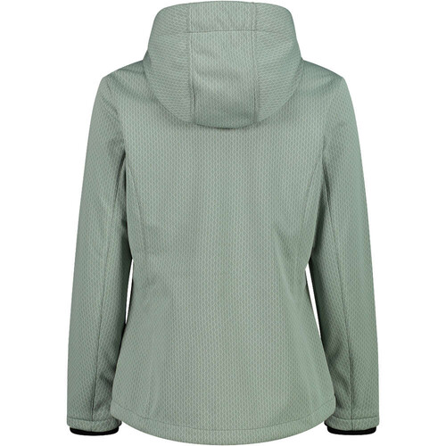 CMP WOMAN JACKET FIX HOOD verde