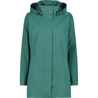 WOMAN JACKET SNAPS HOOD