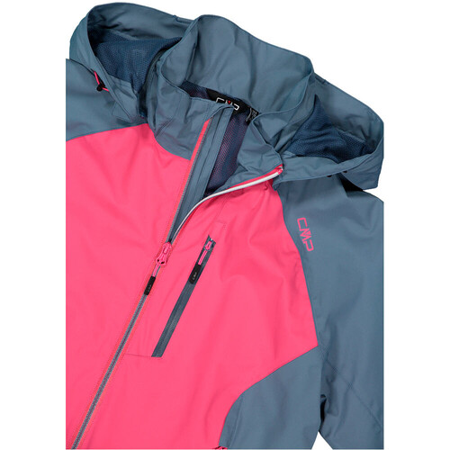 Cmp chaqueta impermeable mujer WOMAN JACKET ZIP HOOD ROJO