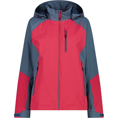 Cmp chaqueta impermeable mujer WOMAN JACKET ZIP HOOD ROJO