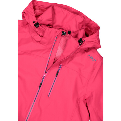 Cmp chaqueta impermeable mujer WOMAN JACKET ZIP ROJO