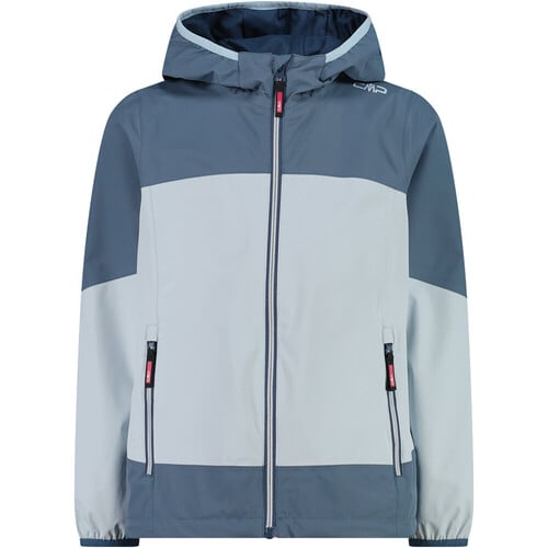 CMP KID G JACKET FIX HOOD azul