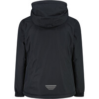 Cmp chaqueta impermeable niño KID G JACKET FIX HOOD GRIS vista trasera