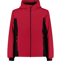 Cmp chaqueta impermeable niño KID G JACKET FIX HOOD ROJO vista frontal