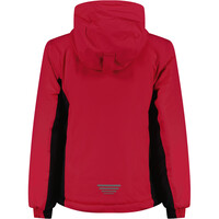 Cmp chaqueta impermeable niño KID G JACKET FIX HOOD ROJO vista trasera