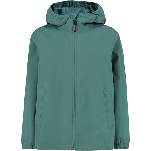 CMP KID G JACKET FIX HOOD verde