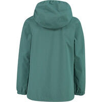 Cmp chaqueta impermeable niño KID G JACKET FIX HOOD VERDE vista trasera