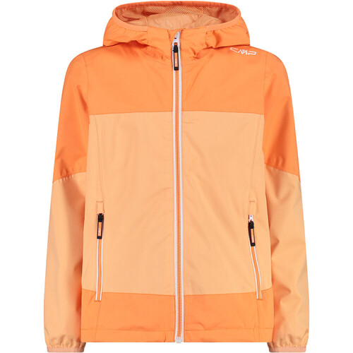 CMP KID G JACKET FIX HOOD naranja
