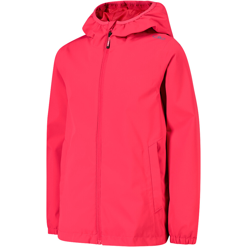 Cmp chaqueta impermeable niño KID G JACKET FIX ROJO vista detalle