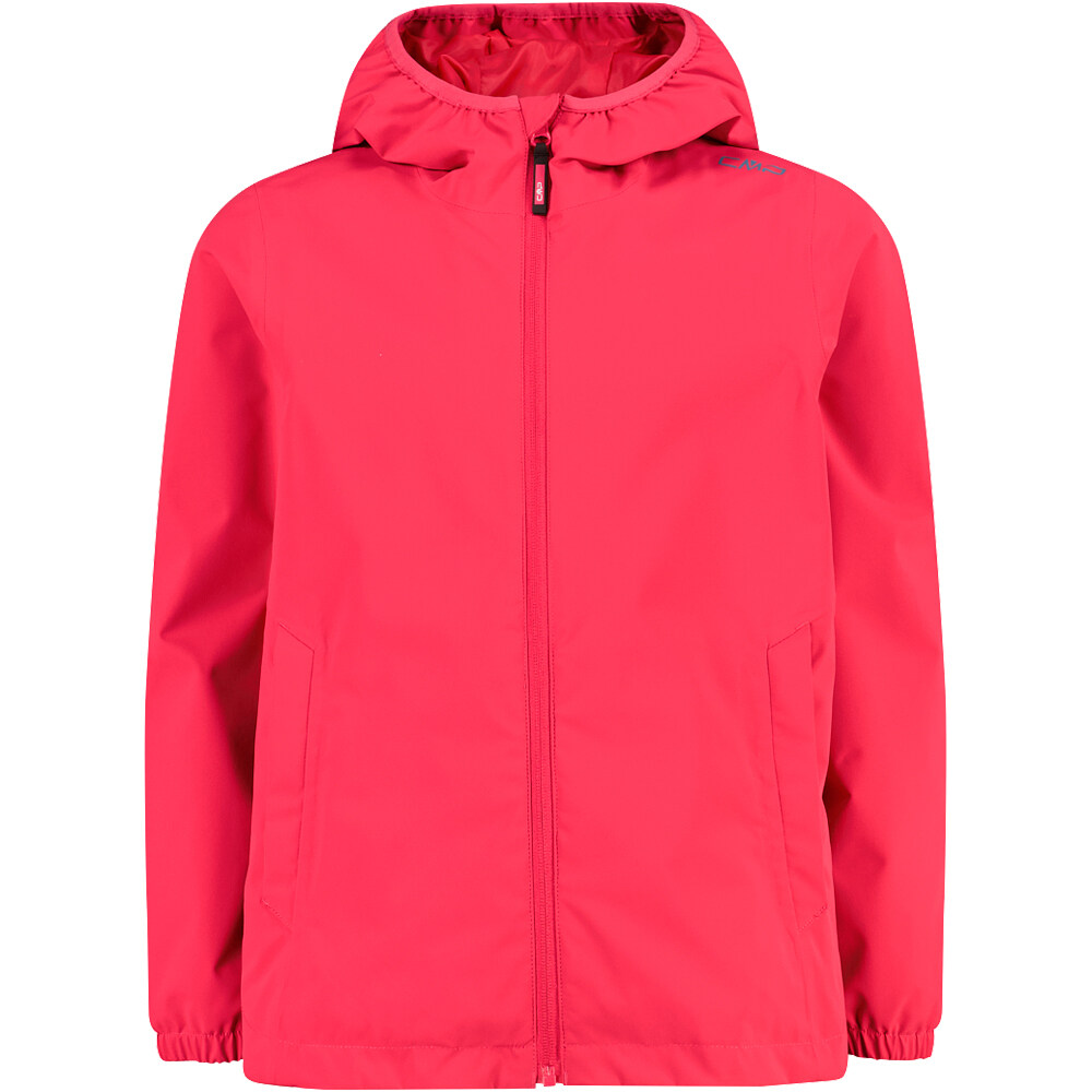 Cmp chaqueta impermeable niño KID G JACKET FIX ROJO vista frontal