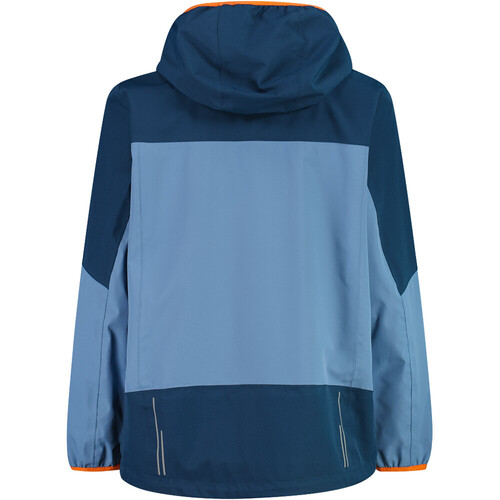 CMP KID JACKET FIX HOOD azul