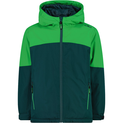 CMP KID JACKET FIX HOOD verde