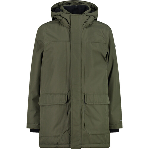 Cmp chaqueta impermeable niño KID JACKET LONG FIX HOOD VERDE
