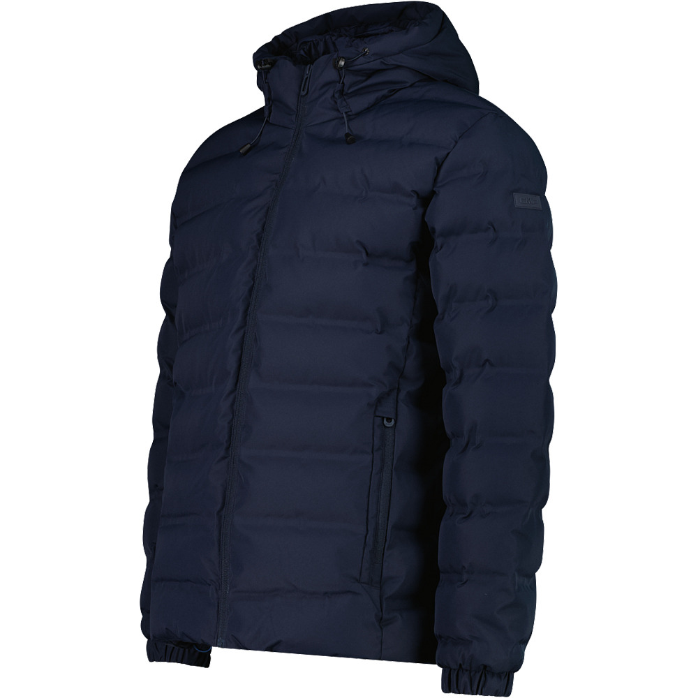 Cmp chaqueta outdoor hombre MAN JACKET FIX HOOD AZUL vista detalle