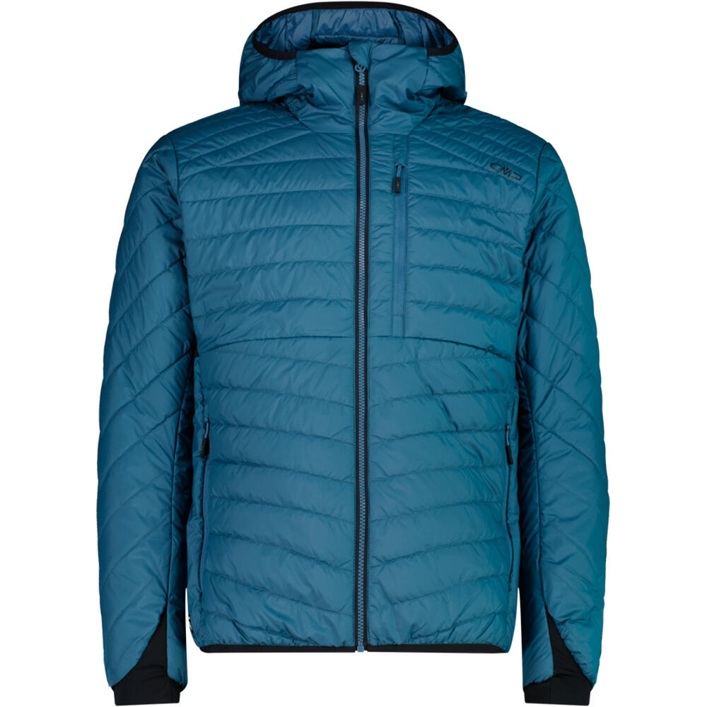 Cmp chaqueta outdoor hombre MAN JACKET FIX HOOD AZUL vista frontal
