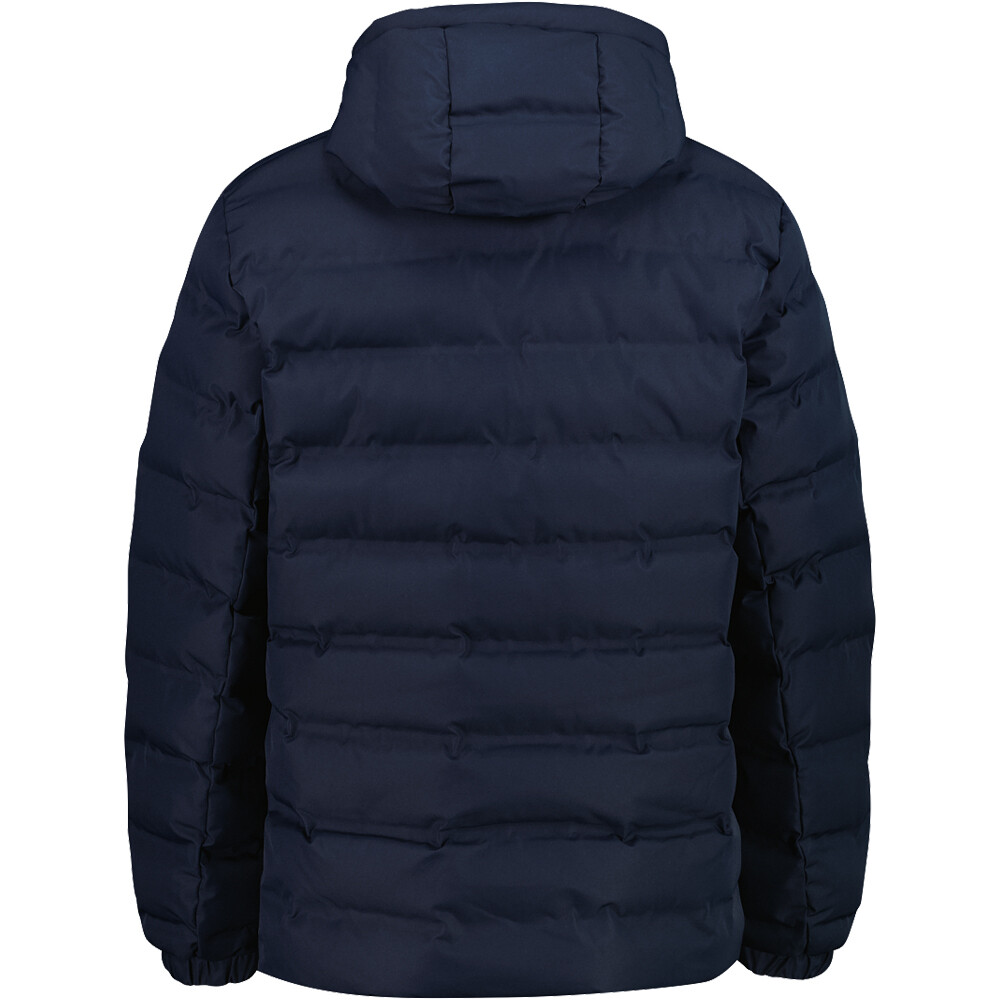Cmp chaqueta outdoor hombre MAN JACKET FIX HOOD AZUL vista trasera