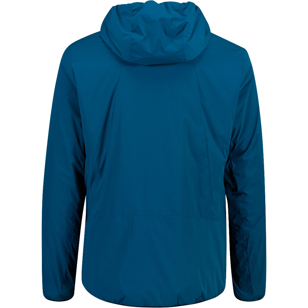 Cmp chaqueta outdoor hombre MAN JACKET FIX HOOD AZUL vista trasera