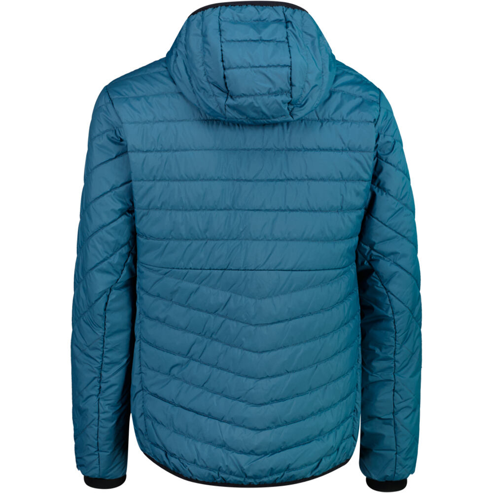 Cmp chaqueta outdoor hombre MAN JACKET FIX HOOD AZUL vista trasera