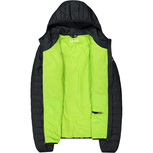 CMP MAN JACKET FIX HOOD gris