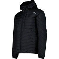Cmp chaqueta outdoor hombre MAN JACKET FIX HOOD GRIS vista detalle