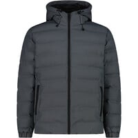Cmp chaqueta outdoor hombre MAN JACKET FIX HOOD GRIS vista frontal