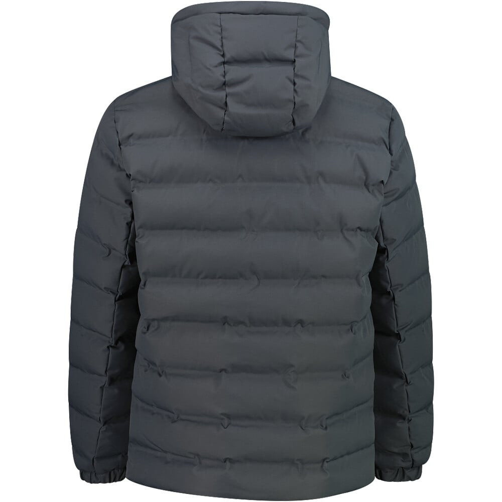 Cmp chaqueta outdoor hombre MAN JACKET FIX HOOD GRIS vista trasera