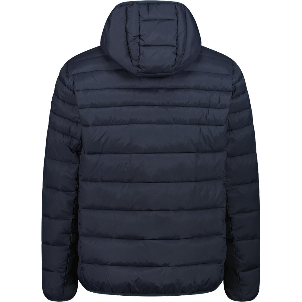 Cmp chaqueta outdoor hombre MAN JACKET FIX HOOD GRIS vista trasera