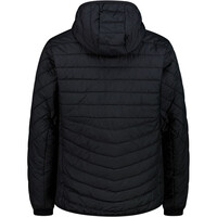 Cmp chaqueta outdoor hombre MAN JACKET FIX HOOD GRIS vista trasera