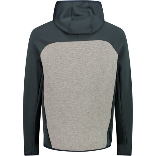 CMP MAN JACKET FIX HOOD gris