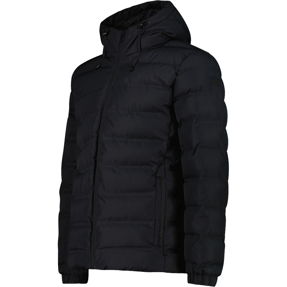Cmp chaqueta outdoor hombre MAN JACKET FIX HOOD NEGRO vista detalle