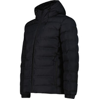 Cmp chaqueta outdoor hombre MAN JACKET FIX HOOD NEGRO vista detalle