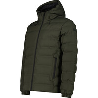 Cmp chaqueta outdoor hombre MAN JACKET FIX HOOD VERDE vista detalle