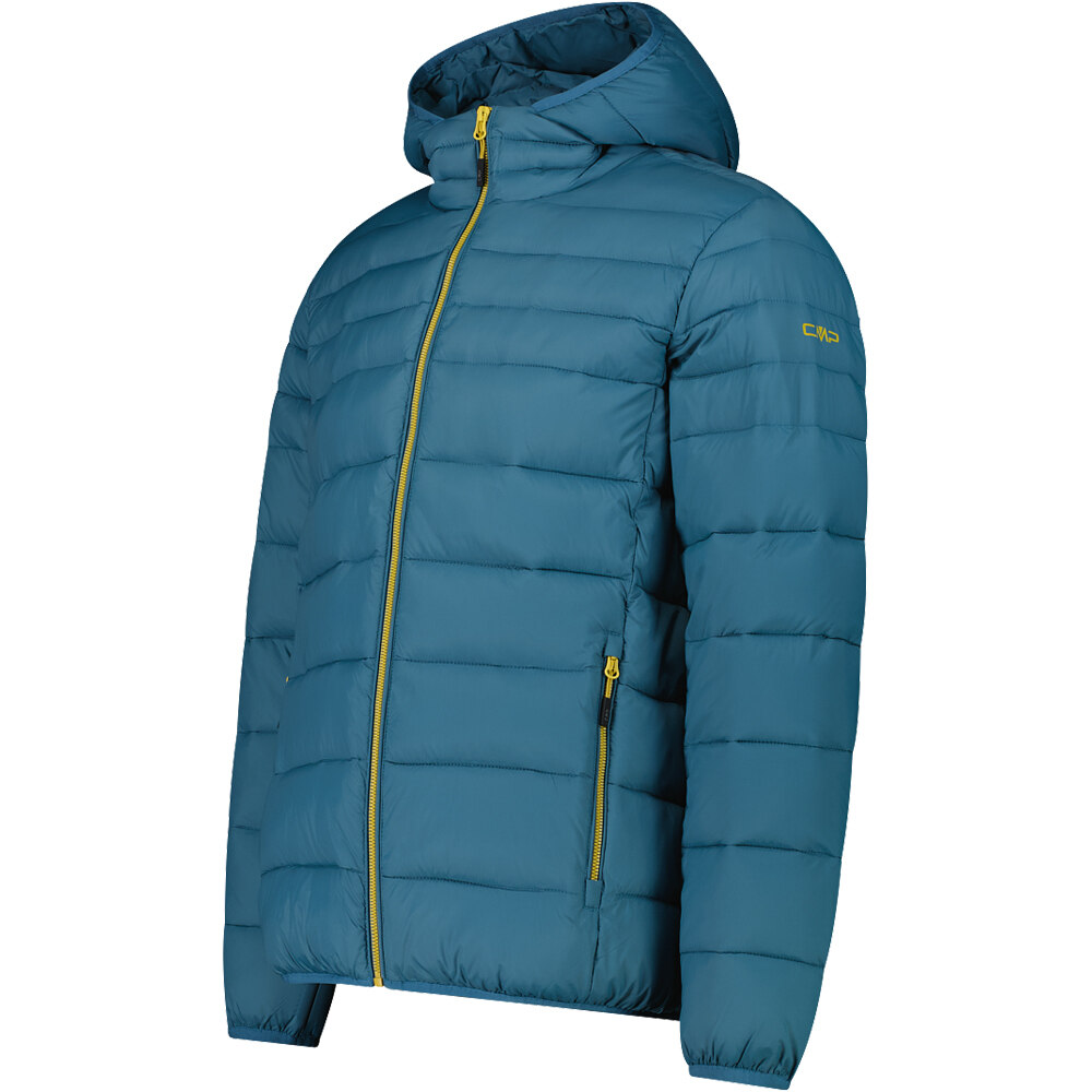Cmp chaqueta outdoor hombre MAN JACKET FIX HOOD VERDE vista detalle